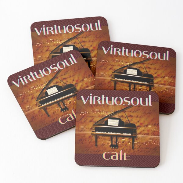 Item preview, Virtuosoul Music Cafe Graphic designed and sold by BrightrDayMusicArt.