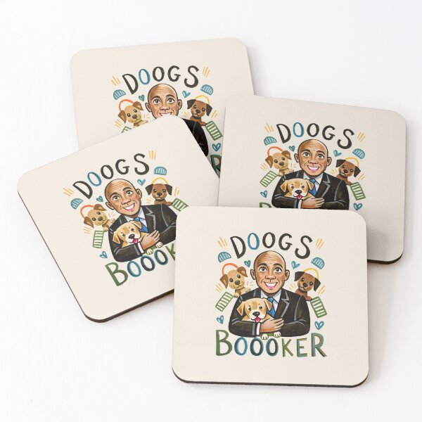 Item preview, Cory Booker – Booker + Dogs designed and sold by Krasnovaovaova.
