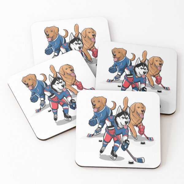 Item preview, Team Paws: Ice Hockey Dogs in Action! designed and sold by Petpixy.