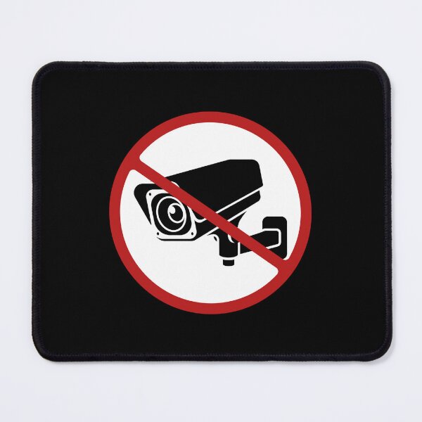 Item preview, Prohibited Surveillance Sign, Black, Red, White Signage designed and sold by AASparksDesigns.