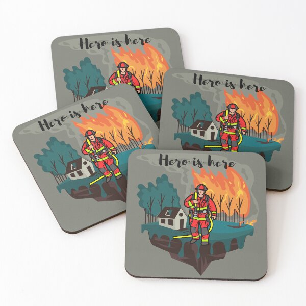 Item preview, Wildland Firefighter Hero Is Here designed and sold by KateLeap.