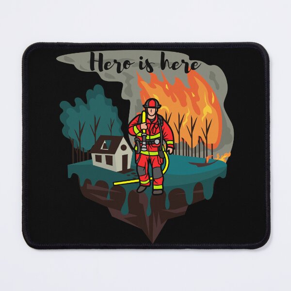 Item preview, Wildland Firefighter Hero Is Here designed and sold by KateLeap.
