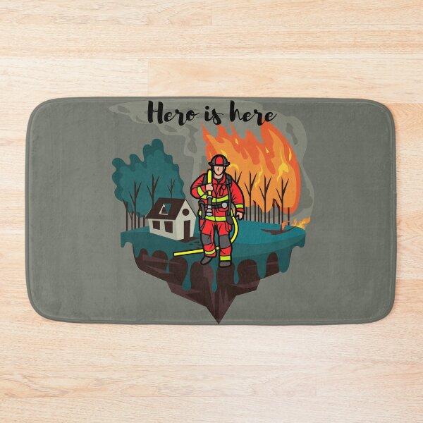 Item preview, Wildland Firefighter Hero Is Here designed and sold by KateLeap.