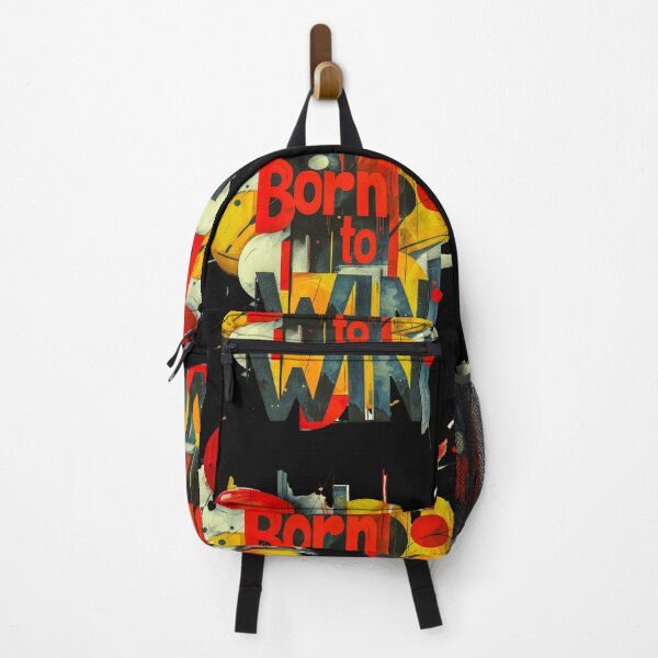 Item preview, Bold Abstract Typography: Born to Win designed and sold by Pekilot.