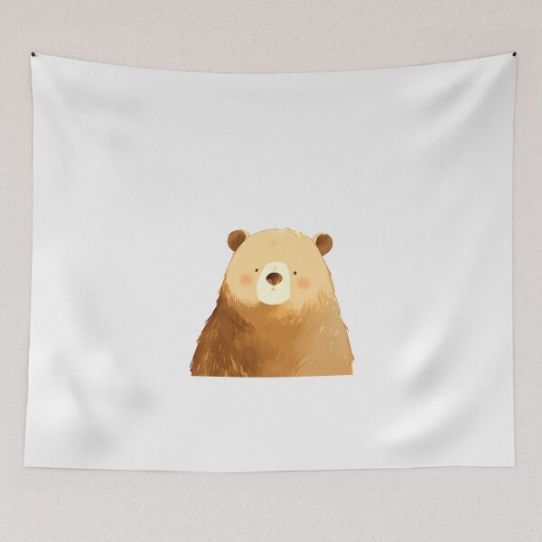 Item preview, Cute happy friend bear designed and sold by PatternFly.