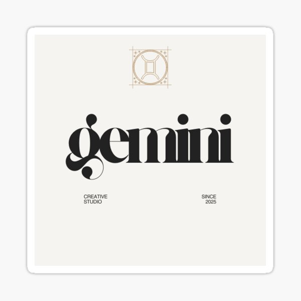 Item preview, Zodiac sign Gemini / Gemini designed and sold by MaisonKalisa.