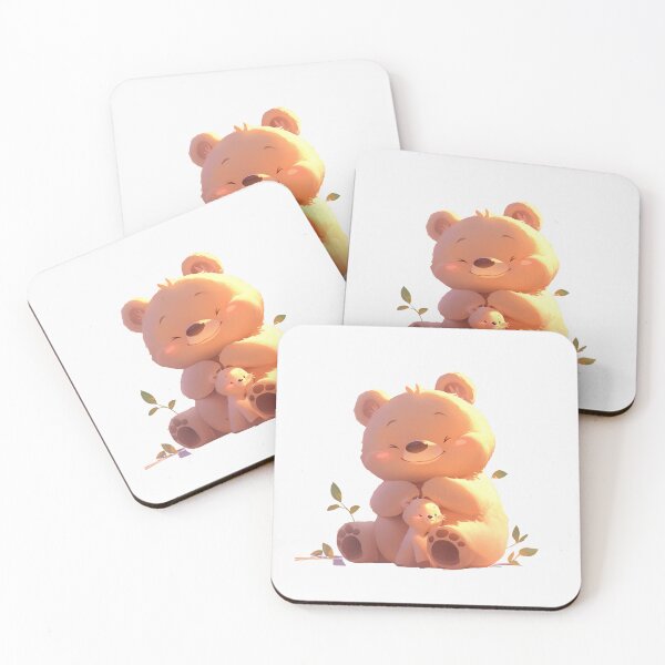 Item preview, Cute happy friend bear designed and sold by PatternFly.