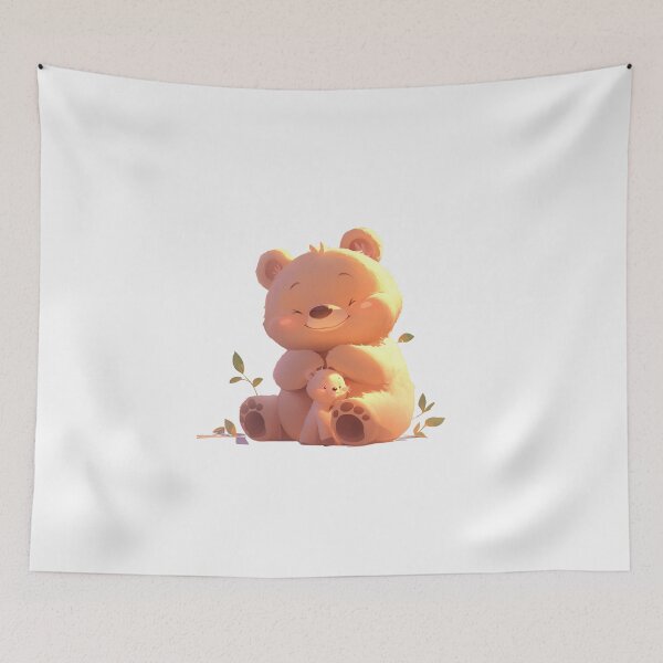 Item preview, Cute happy friend bear designed and sold by PatternFly.