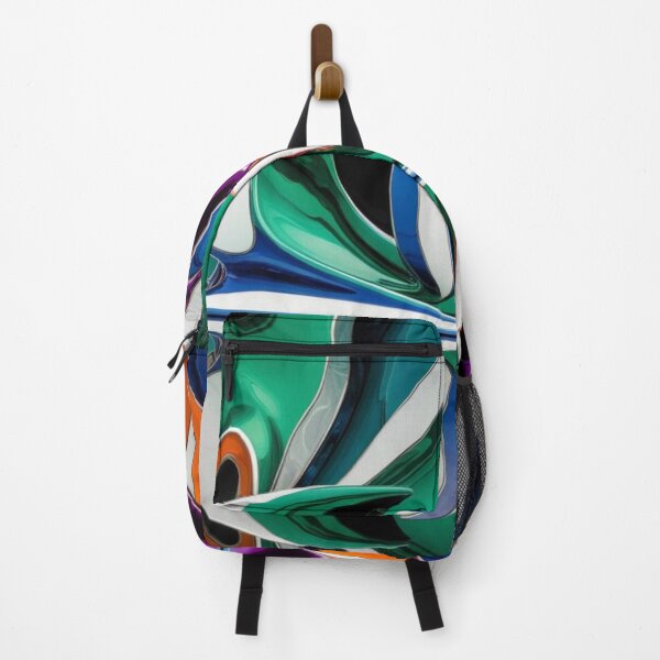 Item preview, Fluid Mirrored Abstract in Alpine Jewel Hues designed and sold by Harmonic_Layers.