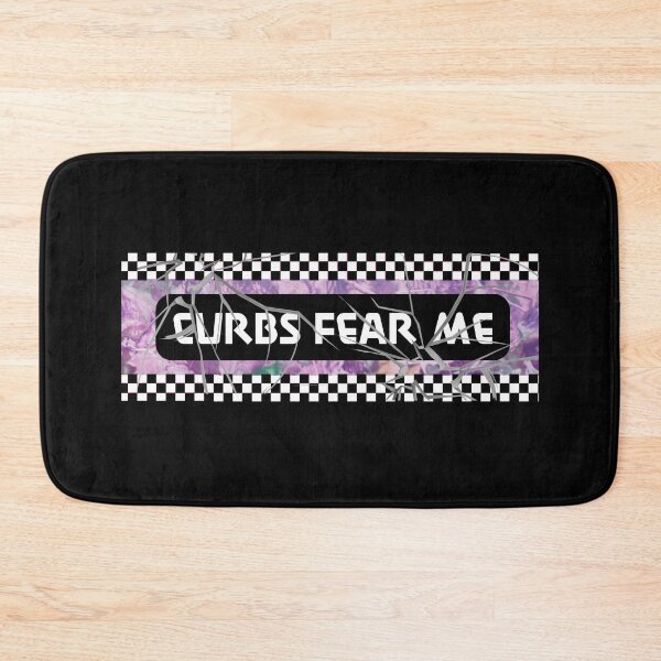 Item preview, Curbs Fear Me Aesthetic Car Bumper designed and sold by MatthewViews.