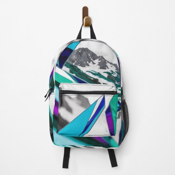 Item preview, Geometric Mirrored Peaks in Alpine Reflections designed and sold by Harmonic_Layers.