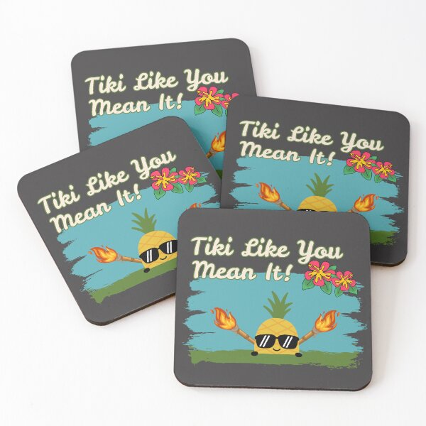 Item preview, Tiki Like You Mean It! - Landscape Version designed and sold by OozingOut.