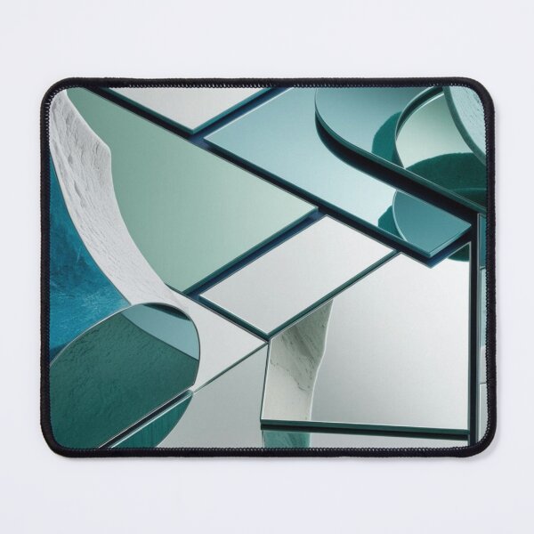 Item preview, Mirrored Geometry in Cool Alpine Tones designed and sold by Harmonic_Layers.
