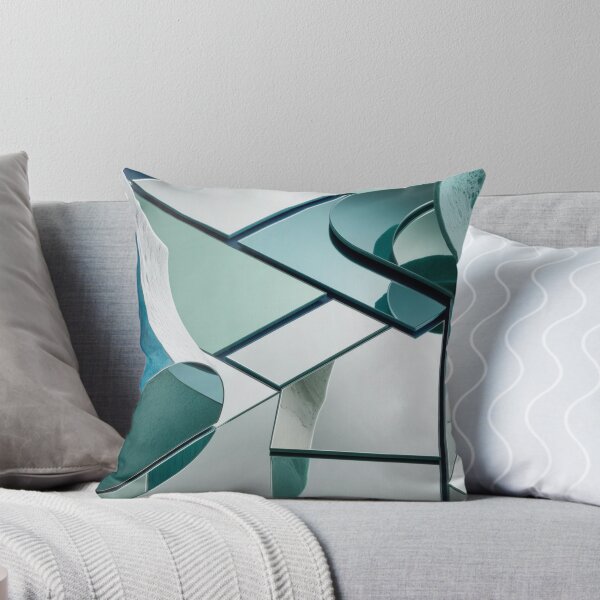 Item preview, Mirrored Geometry in Cool Alpine Tones designed and sold by Harmonic_Layers.