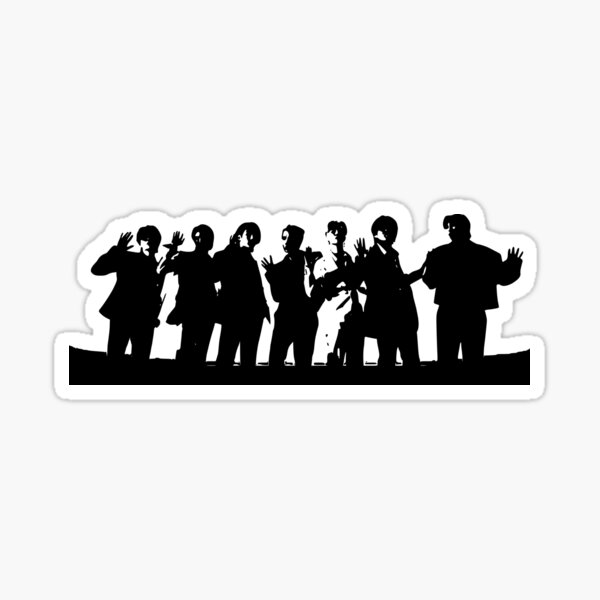 Artikel-Vorschau von BTS Schatten-/Silhouette-Design von Butter, designt und verkauft von Nana-sNook.