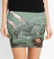 Falling, Drowning Mini Skirt