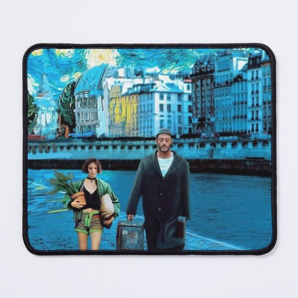 Item preview, leon the professional in a starry night designed and sold by Cine Merch.