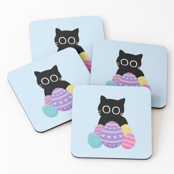 Item preview, Cat Loves Easter designed and sold by GoblinBoutique.