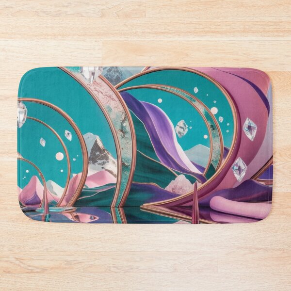 Item preview, Surreal Crystal Arches in Dreamscape Peaks designed and sold by Harmonic_Layers.