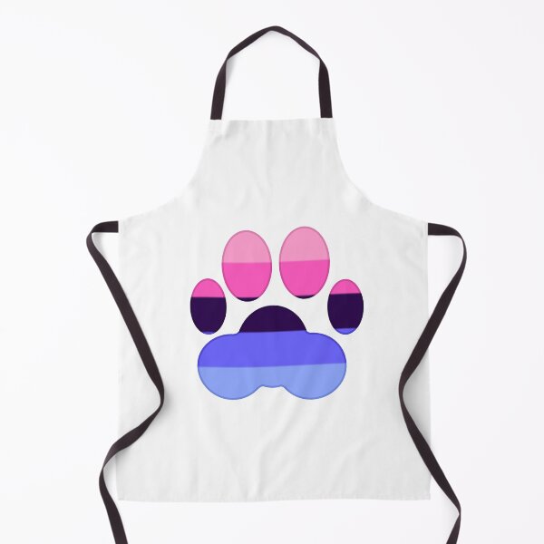 Item preview, LGBT Pride paws, omnisexual designed and sold by EchoSkyArt.