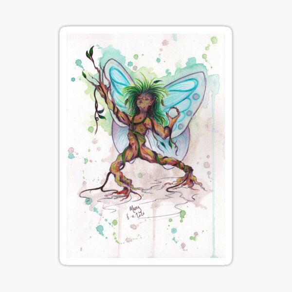 Tree Faery Sticker