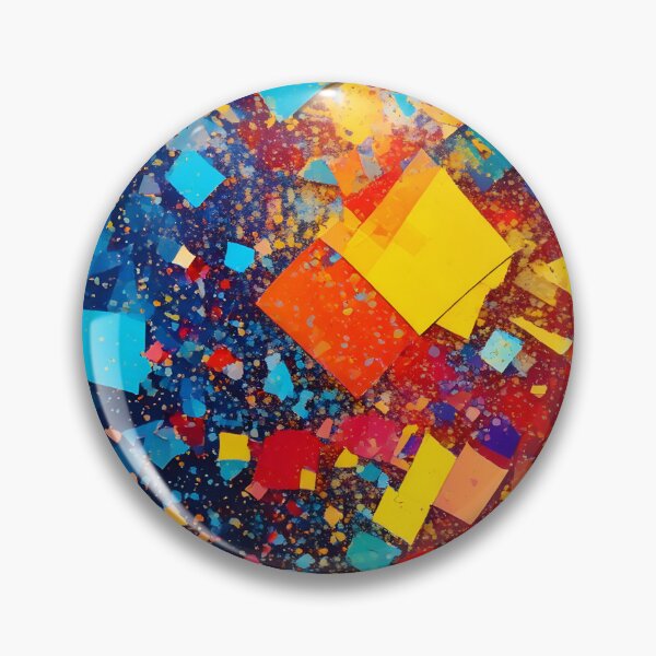 Item preview, Patrón geométrico abstracto vibrante designed and sold by Nazardes.
