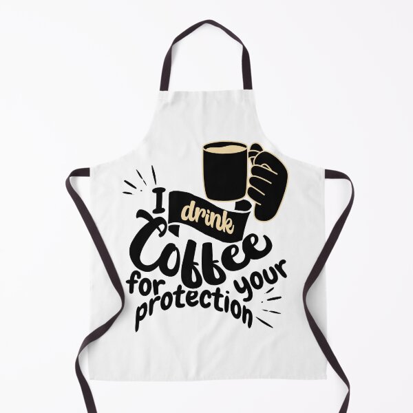 Item preview, I Drink Coffee for Your Protection designed and sold by ArtDesignTp.