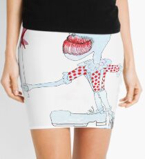 Circus Clown w. Red Ballon Mini Skirt