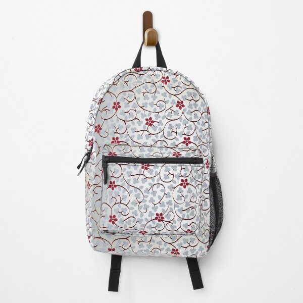 Item preview, Floral Red Khaki  designed and sold by Yiorgos Designs.