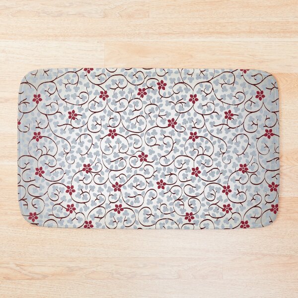 Item preview, Floral Red Khaki  designed and sold by Yiorgos Designs.