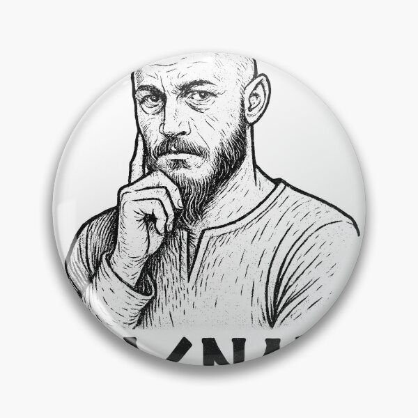 Item preview, Vikings Series Ragnar designed and sold by StickerPOP-now.
