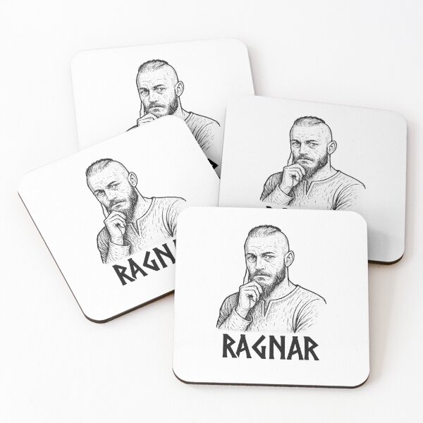 Item preview, Vikings Series Ragnar designed and sold by StickerPOP-now.