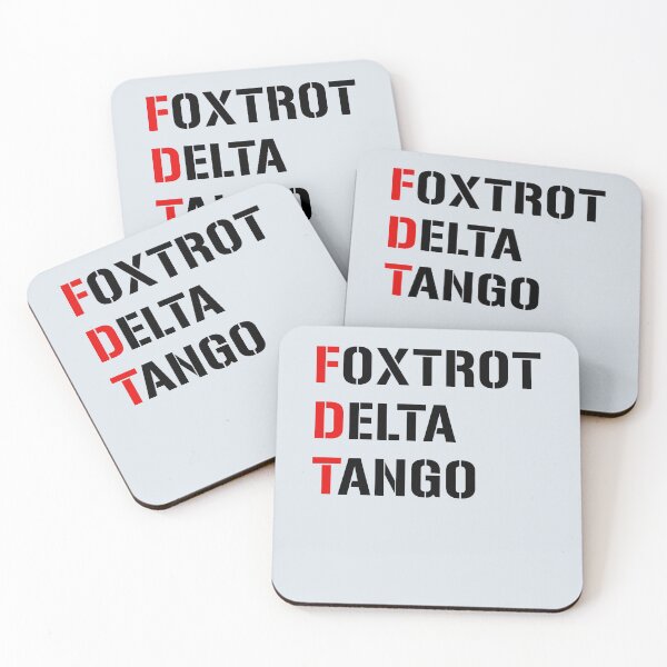 Item preview, FOXTROT DELTA TANGO designed and sold by LoveAndDefiance.