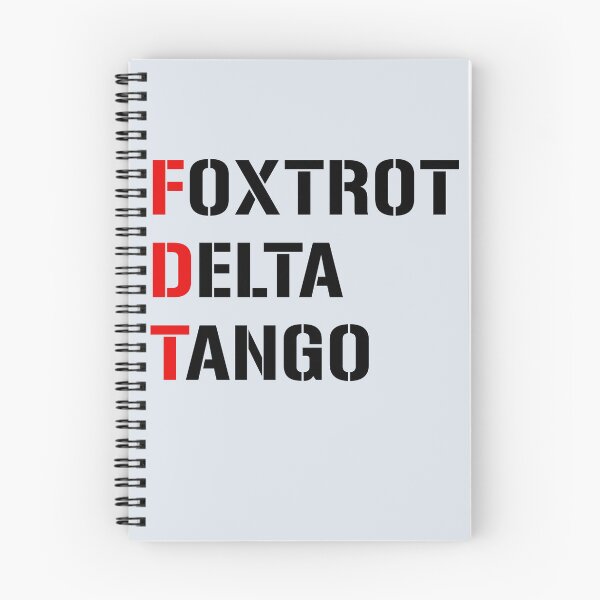 Item preview, FOXTROT DELTA TANGO designed and sold by LoveAndDefiance.