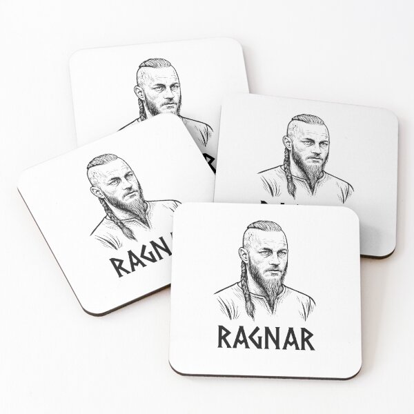 Item preview, Vikings Series Ragnar designed and sold by StickerPOP-now.