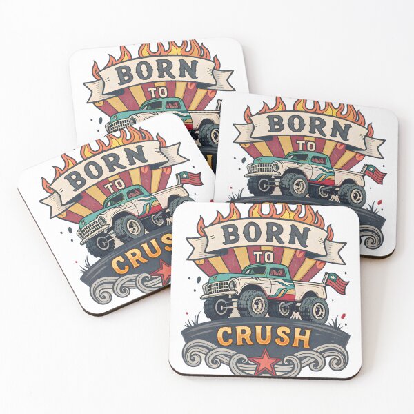 Item preview, born to crush  designed and sold by Ismartista.