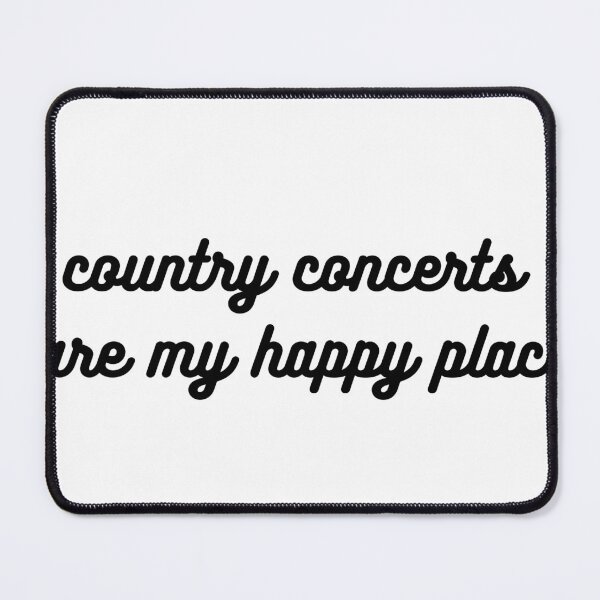 Aperçu de l'œuvre concerts country créée et vendue par InfiniteSticker.