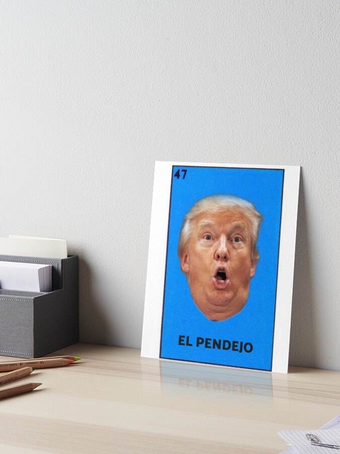 donald trump loteria shirt