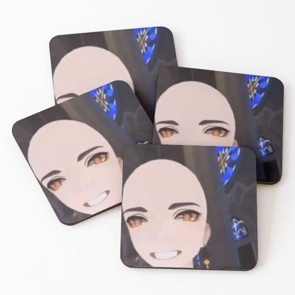 Item preview, Bald Zhongli Genshin impact meme designed and sold by NamG7.