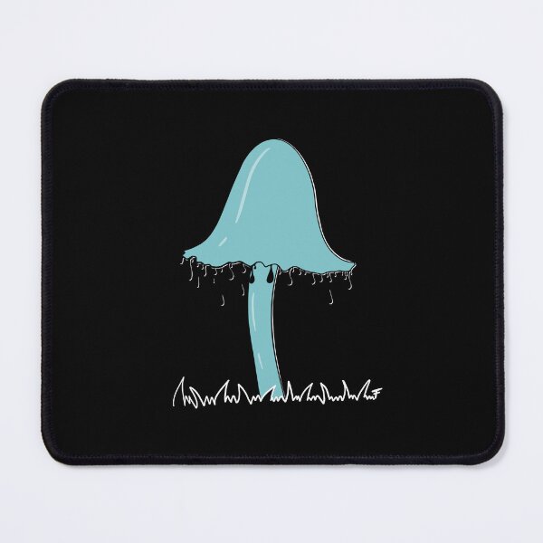 Item preview, Inky Cap Mushrooms - Black Background designed and sold by The Abysmall.