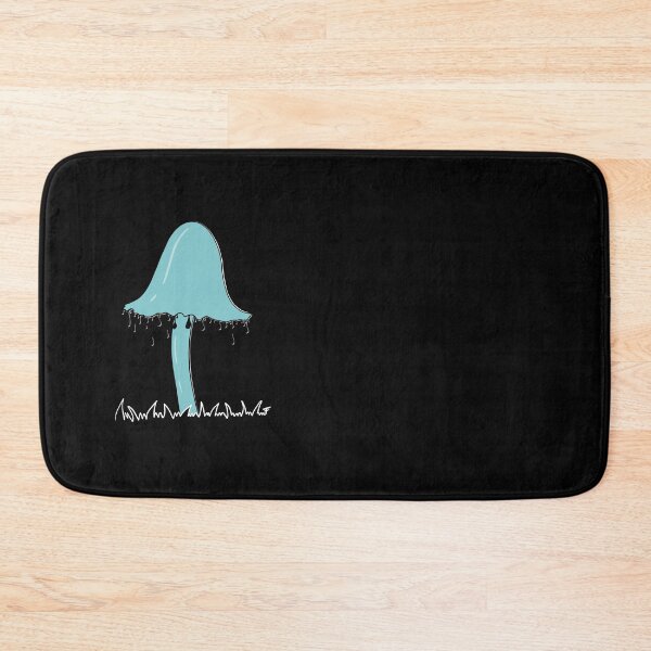 Item preview, Inky Cap Mushrooms - Black Background designed and sold by The Abysmall.