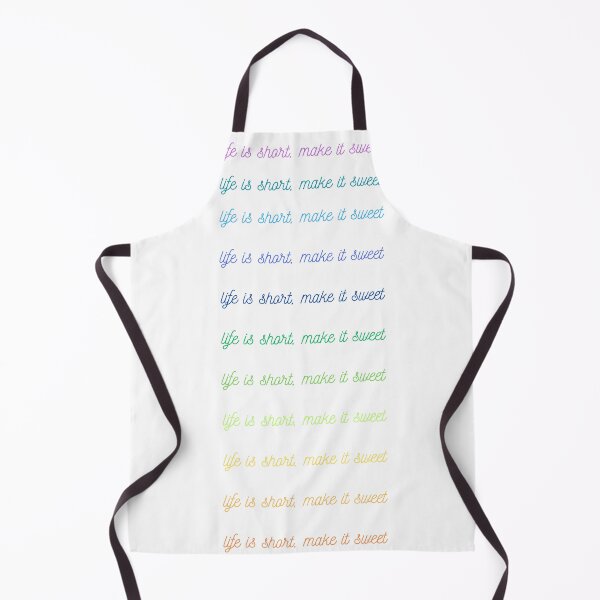 Item preview, life is short, make it sweet designed and sold by InfiniteSticker.