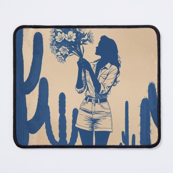 Item preview, American Southwest Art, Faceless Portrait, Arizona Cactus designed and sold by NatashaSokolova.