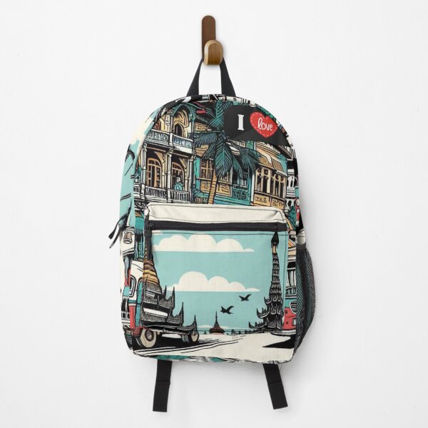 Item preview, Yangon City Myanmar Design – Perfect for Vacation Lovers, Culture Fans & Urban Travel Accessories designed and sold by knalpot-design.