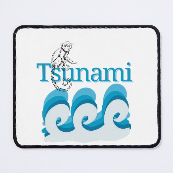 Item preview, Tsunami monkey designed and sold by MadSnail-Design.