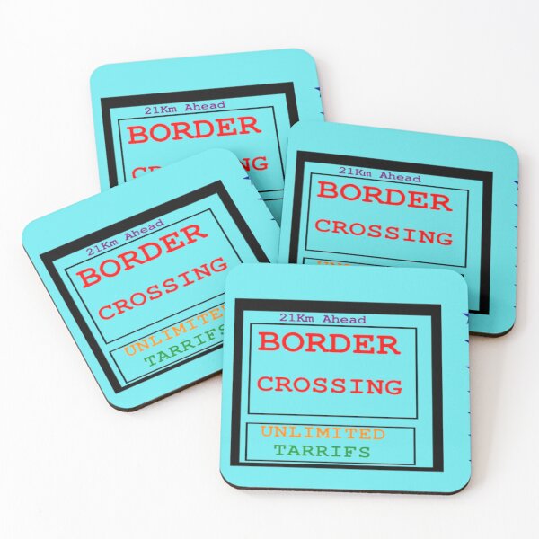 Item preview, Border Crossing Tarrifs Artwork  designed and sold by 3triadstore.