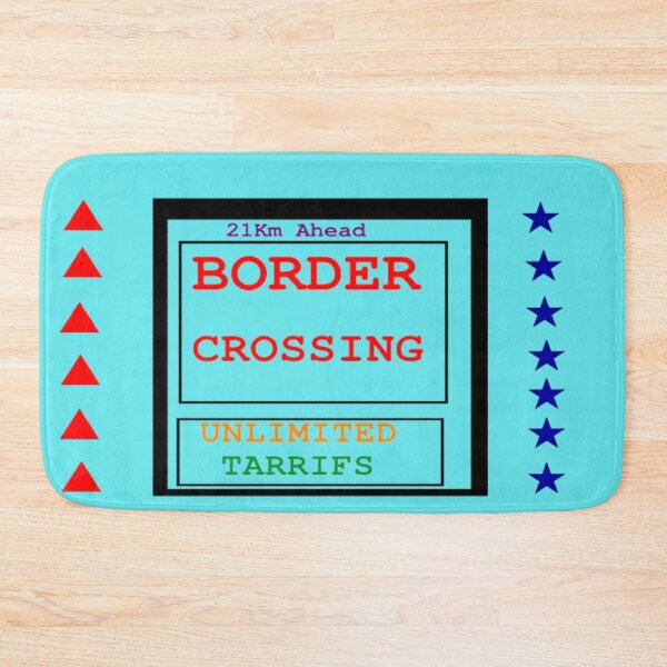 Item preview, Border Crossing Tarrifs Artwork  designed and sold by 3triadstore.