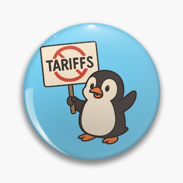 Item preview, Penguins Against Tariffs designed and sold by Orca Chuckle Studios.