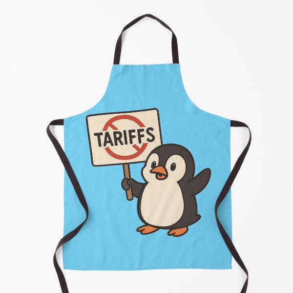 Item preview, Penguins Against Tariffs designed and sold by Orca Chuckle Studios.