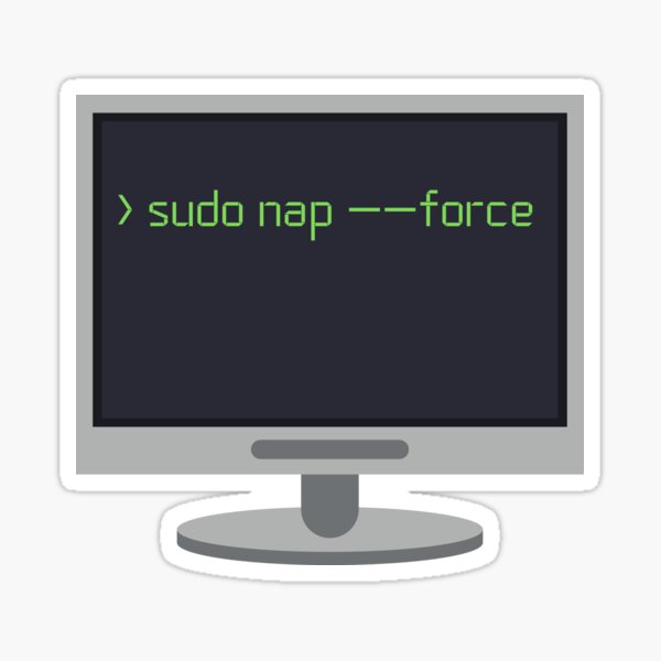 Item preview, Sudo nap designed and sold by PODyShop.
